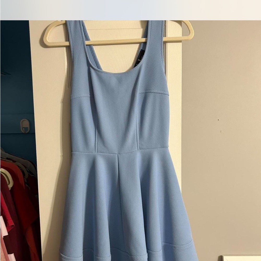 Lulu's Light Blue Mini Dress